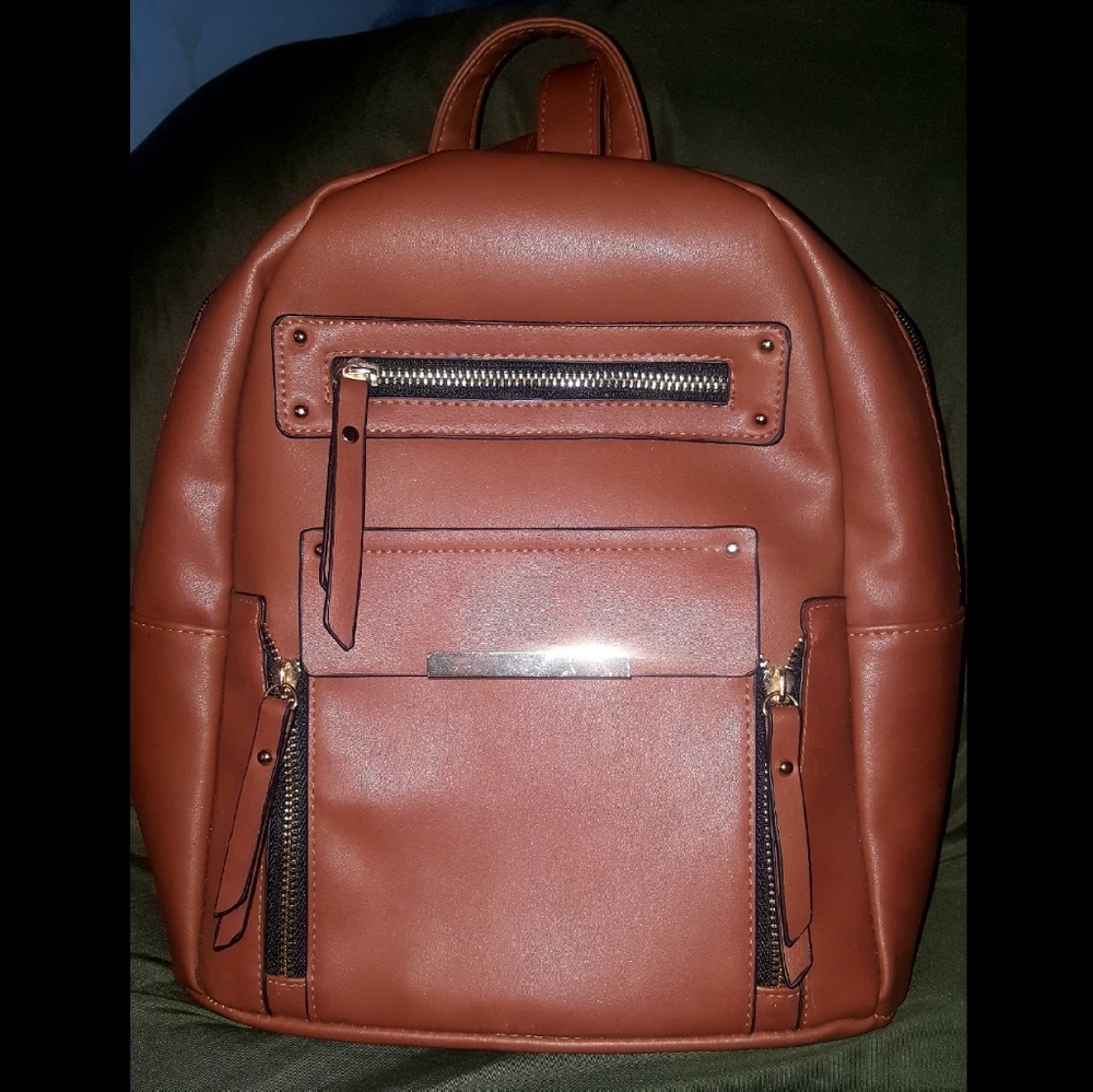 Mini Fashion Leather Backpack